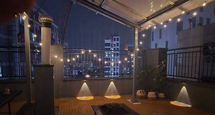 옥상 야외BBQ/3룸2화장실/북한산뷰/수유역8분&화계역5분