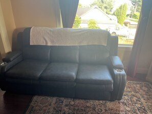 Smart TV, video games, DVD player, video library