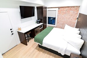 1 dormitorio, escritorio, wifi gratis y ropa de cama