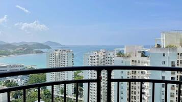 Romantic Twin Room, Balcony, Bay View | Balcony