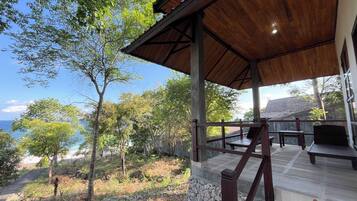 Bungalow Familial, vue océan | Vue sur la plage/l’océan