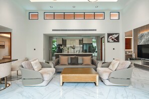 Living area - 3BR Villa Pool Near Top Beaches V229 (Choeng Thale)