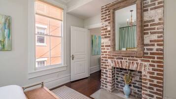 1 bedroom, iron/ironing board, travel crib, free WiFi