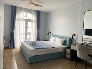 Deluxe Double Room with Balcony | Desk, soundproofing, free WiFi, bed sheets - Sandora Boutique Hotel Phu Quoc (Phu Quoc)