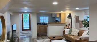 Near Water Boho Basement – Private Entry, New Bath