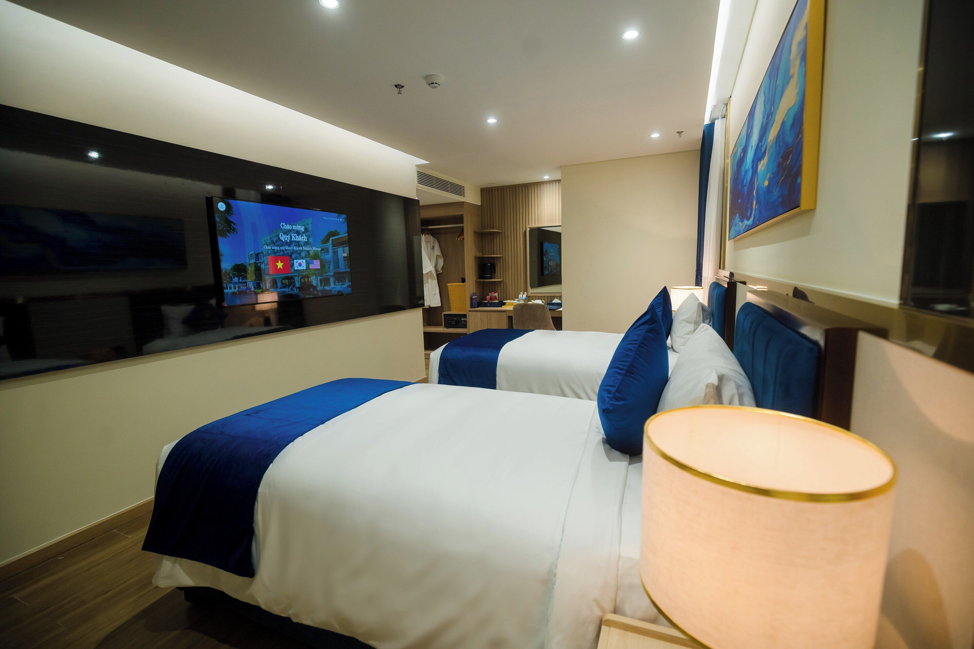 Phòng 2 giường đơn Senior | Bộ đồ giường cao cấp, minibar, két bảo mật tại phòng 