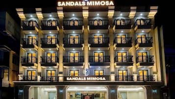 Façana frontal de l'allotjament