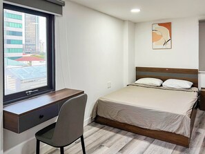 Basic Apartment, Balcony | Blackout drapes, free WiFi