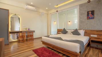 Honeymoon Double Room, Garden View | Desk, laptop workspace, free WiFi