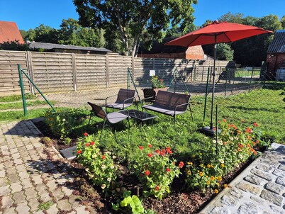 Fully equipped vacation apartment in Neuhof-Penkun