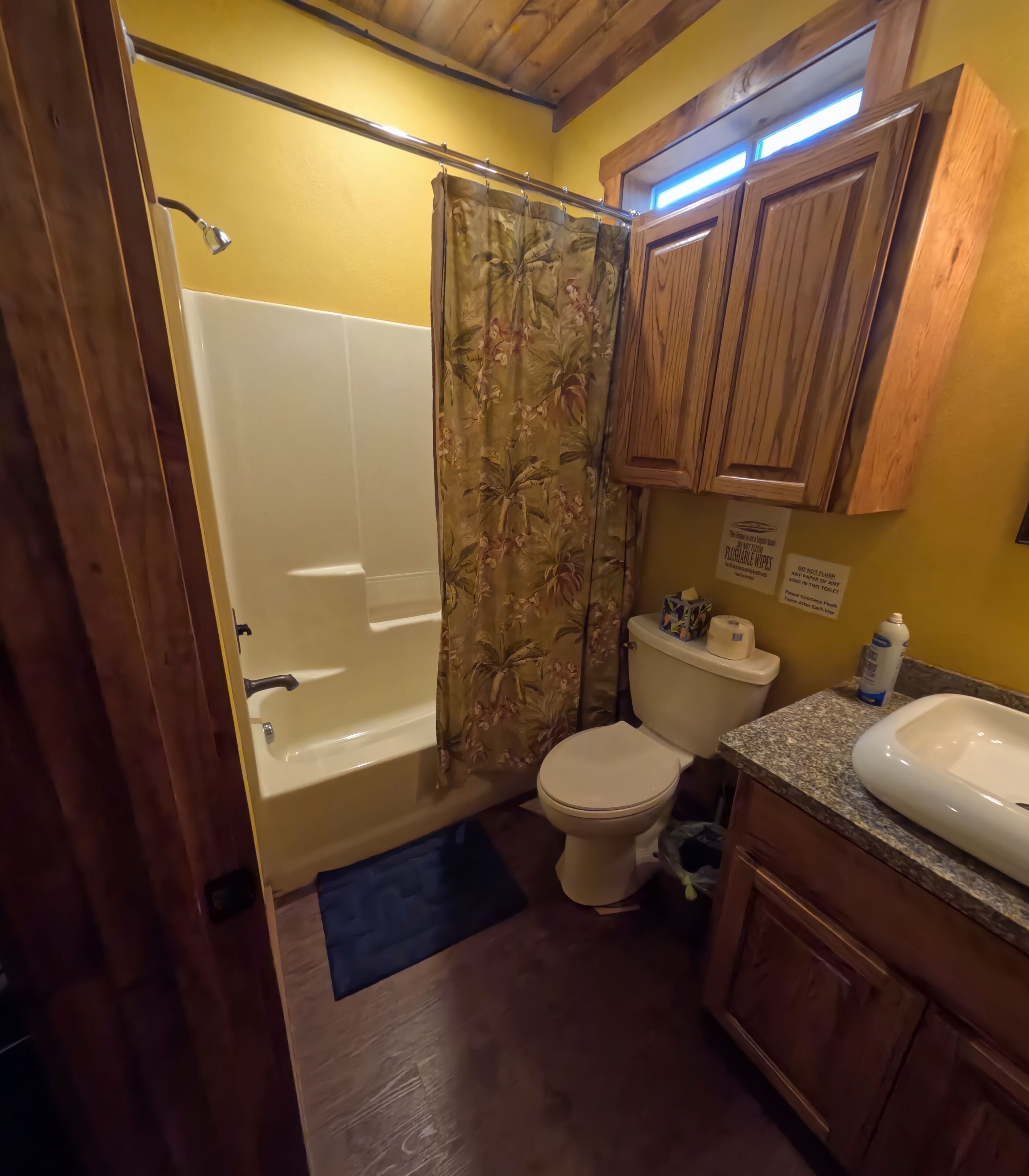 Hair dryer, toilet paper