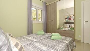 Apartamento (Three Bedroom Apartment with Balcony) | 3 quartos