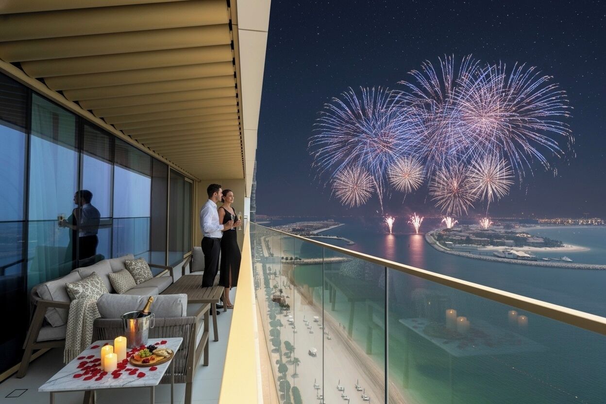 Deluxe Apartment, Sea View | Balcony