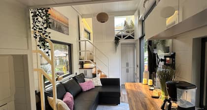 Tiny House Queen Dream mit privater Terrasse, privatem Garten und WLAN