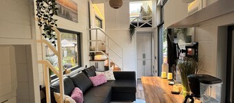 Tiny House Queen Dream mit privater Terrasse, privatem Garten und WLAN