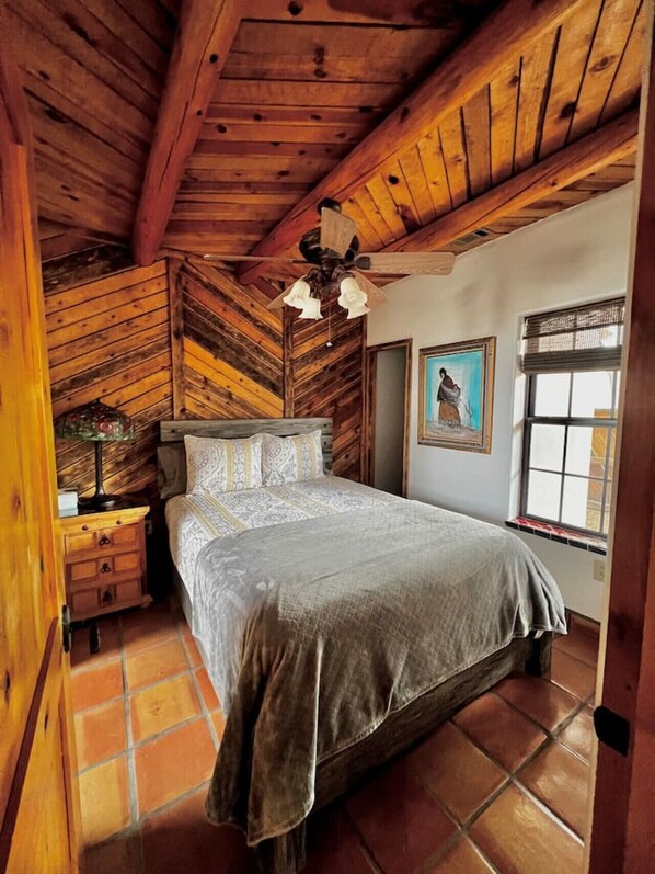 1 bedroom, iron/ironing board, travel crib, WiFi