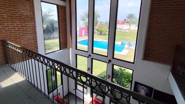Outdoor pool - Country house with pool! Everything you need! (Ciudad Ayala)