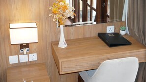 Deluxe Double Room, Non Smoking, Pool View | In-room safe, soundproofing, free WiFi