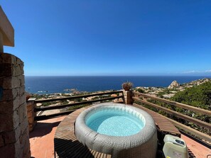 Ferienhaus, 2 Schlafzimmer, Raucher, eigener Pool | Außenbereich