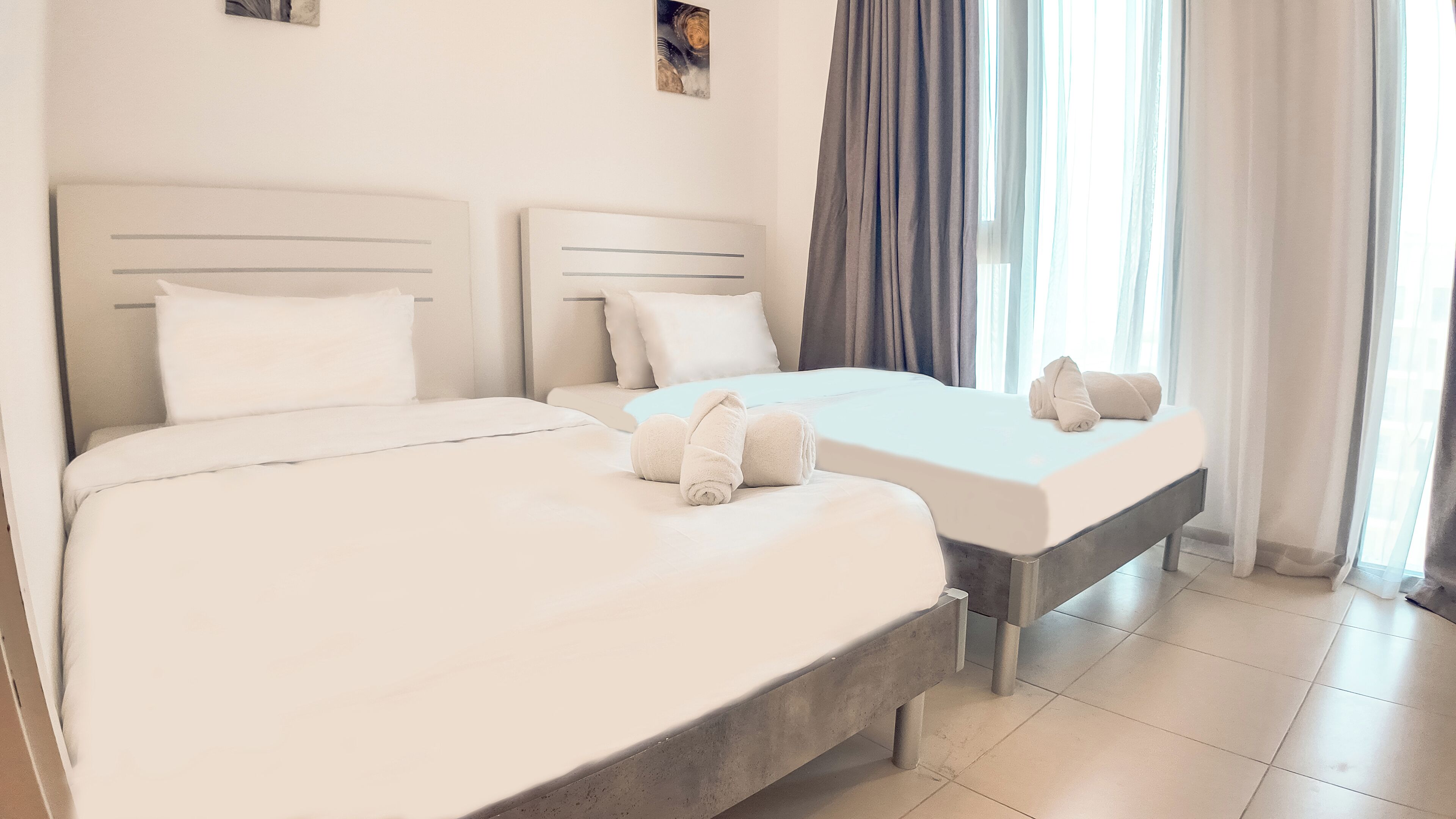 아파트, 수영장 전망 | 노트북 작업 공간, 다리미/다리미판, 무료 WiFi