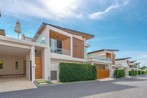 Façade de l’hébergement