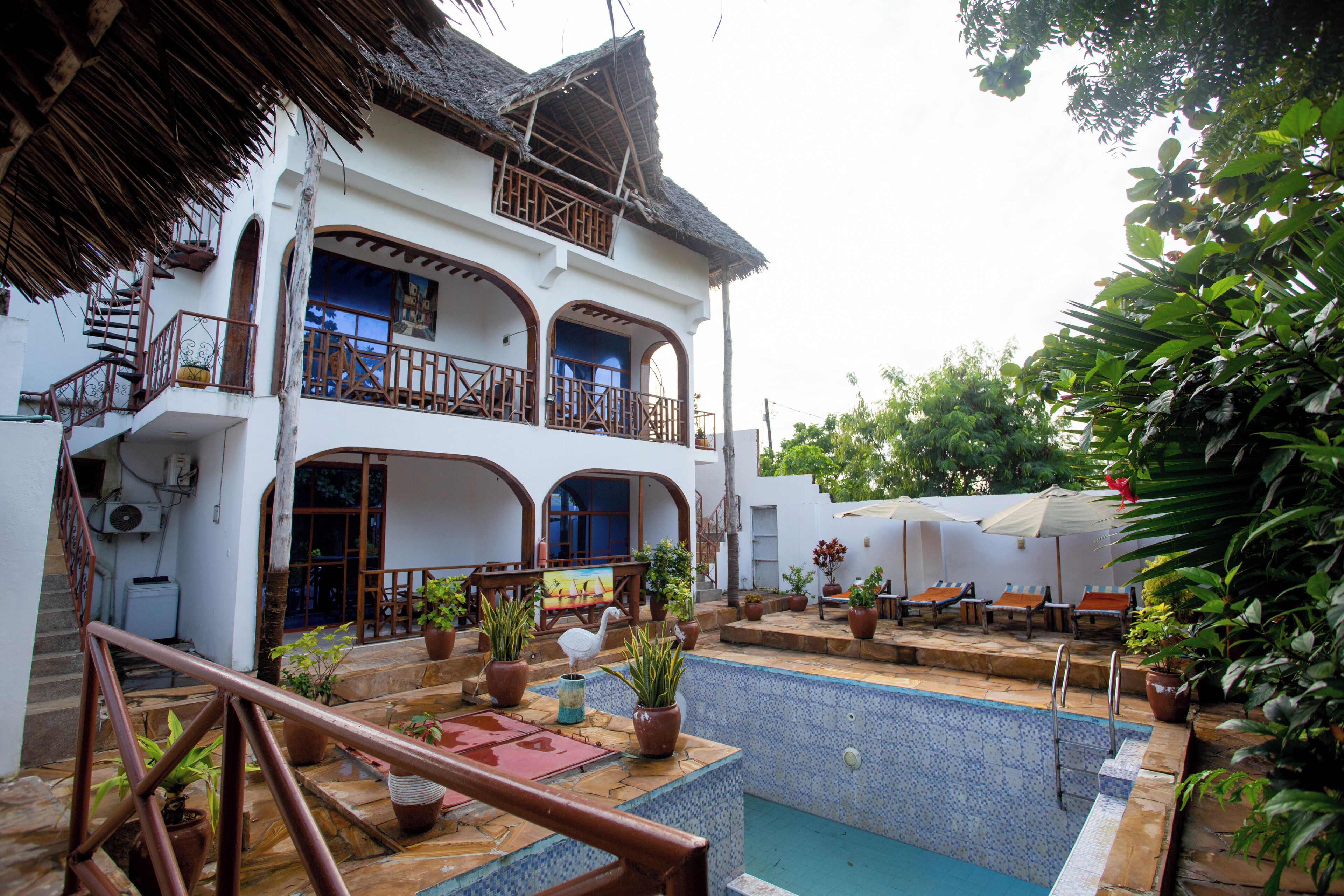 Fassade der Unterkunft