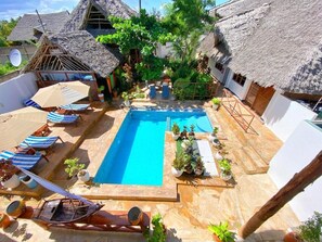 Outdoor pool - Utulivu Bungalow (Nungwi)