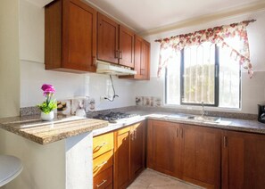 Fridge, microwave, coffee/tea maker