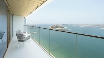 Deluxe Apartment, Balcony, Sea View | View from room
