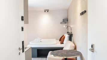In-room safe, blackout drapes, soundproofing, free WiFi