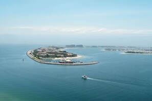 Deluxe Apartment, Balcony, Sea View | View from room - KeyRock - Sea View Stay with Pool Access (Dubai)