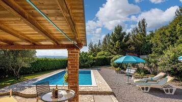 Seasonal outdoor pool