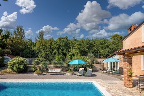 Family Studio, Mountain View, Mountainside (Tiny House With Private Pool Kostrena) | Pool | Seasonal outdoor pool