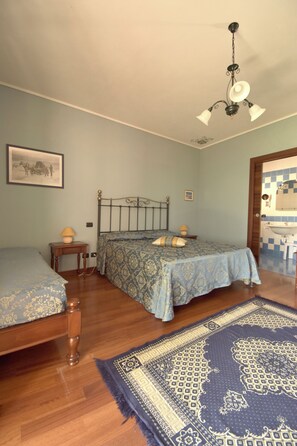 Superior Triple Room, Balcony, Hill View