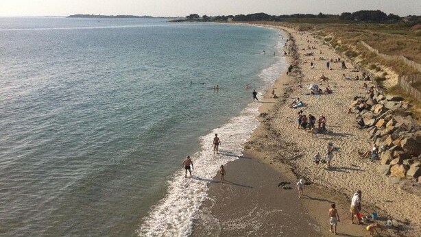 Beach - Mobile home with terrace in Saint-Gildas-de-Rhuys (Saint-Gildas-de-Rhuys)