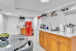 Microwave, oven, stovetop