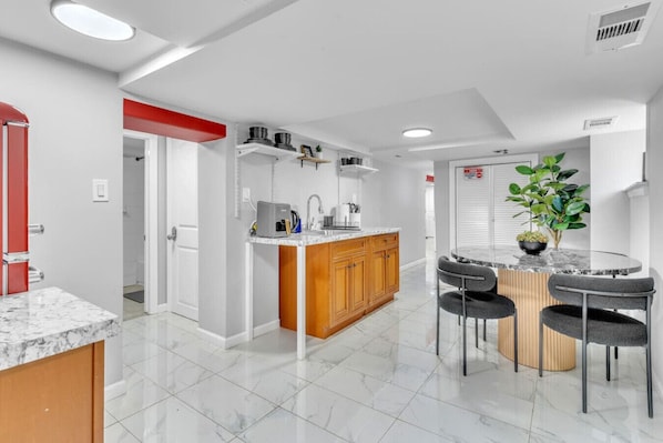 Microwave, oven, stovetop