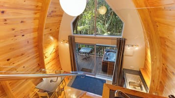 Chalet Mewah, 1 kamar tidur | Setrika/meja setrika, Wi-Fi gratis, dan seprai linen