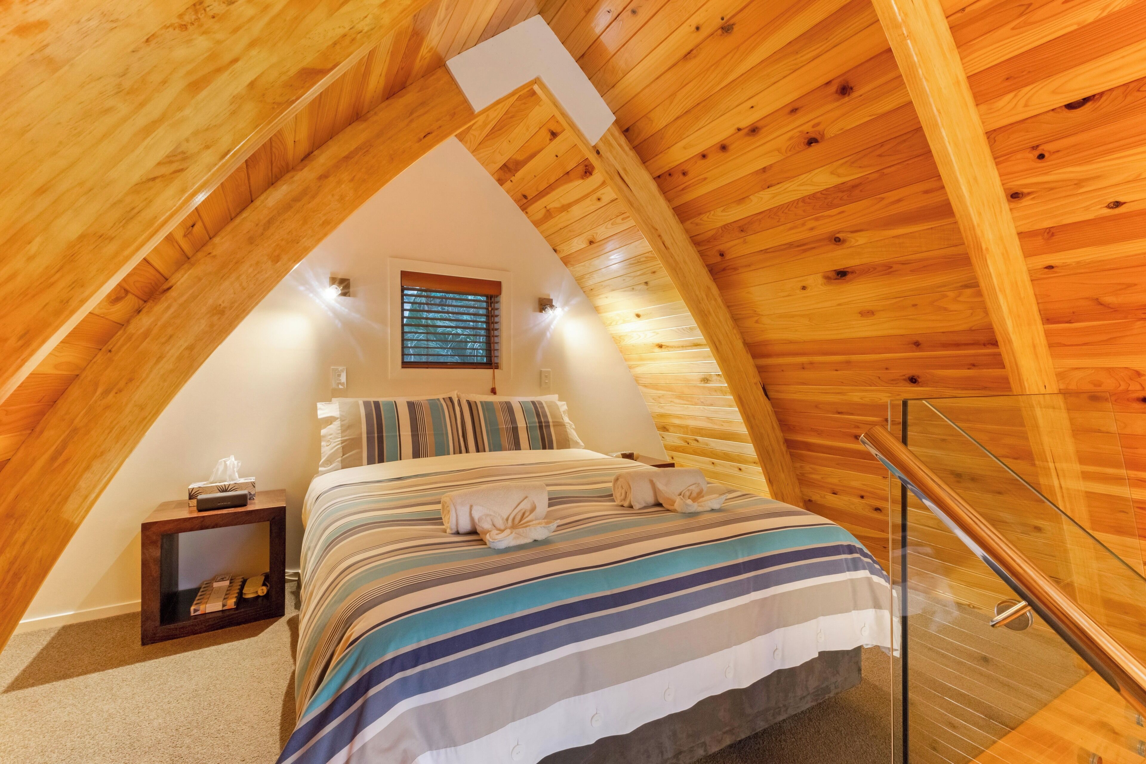 Luxury Chalet, 1 Bedroom | Iron/ironing board, free WiFi, bed sheets