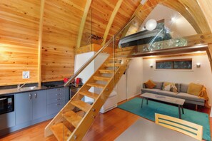 Luxury Chalet, 1 Bedroom | Living area | Smart TV