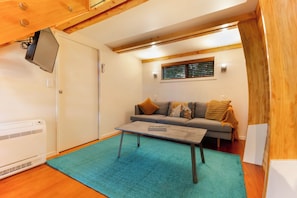 Luxury Chalet, 1 Bedroom | Living area | Smart TV