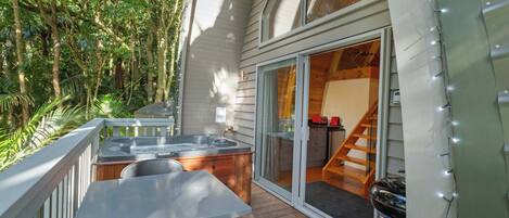 Chalet Luxe, 1 chambre | Terrasse/Patio