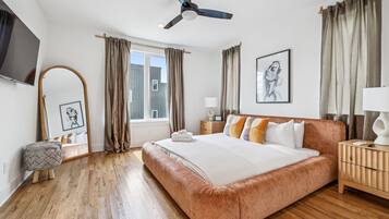 4 chambres, fer et planche à repasser, Wi-Fi, literie fournie