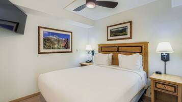 1 habitación, tabla de planchar con plancha, wifi y ropa de cama