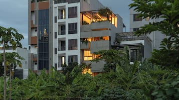 Fachada de la propiedad
