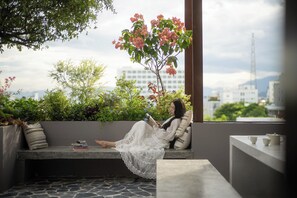 Terrasse sur le toit