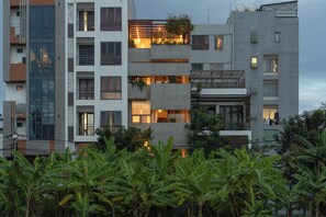 Façade de l’hébergement