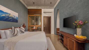 Memory foam beds, minibar, in-room safe, individually decorated
