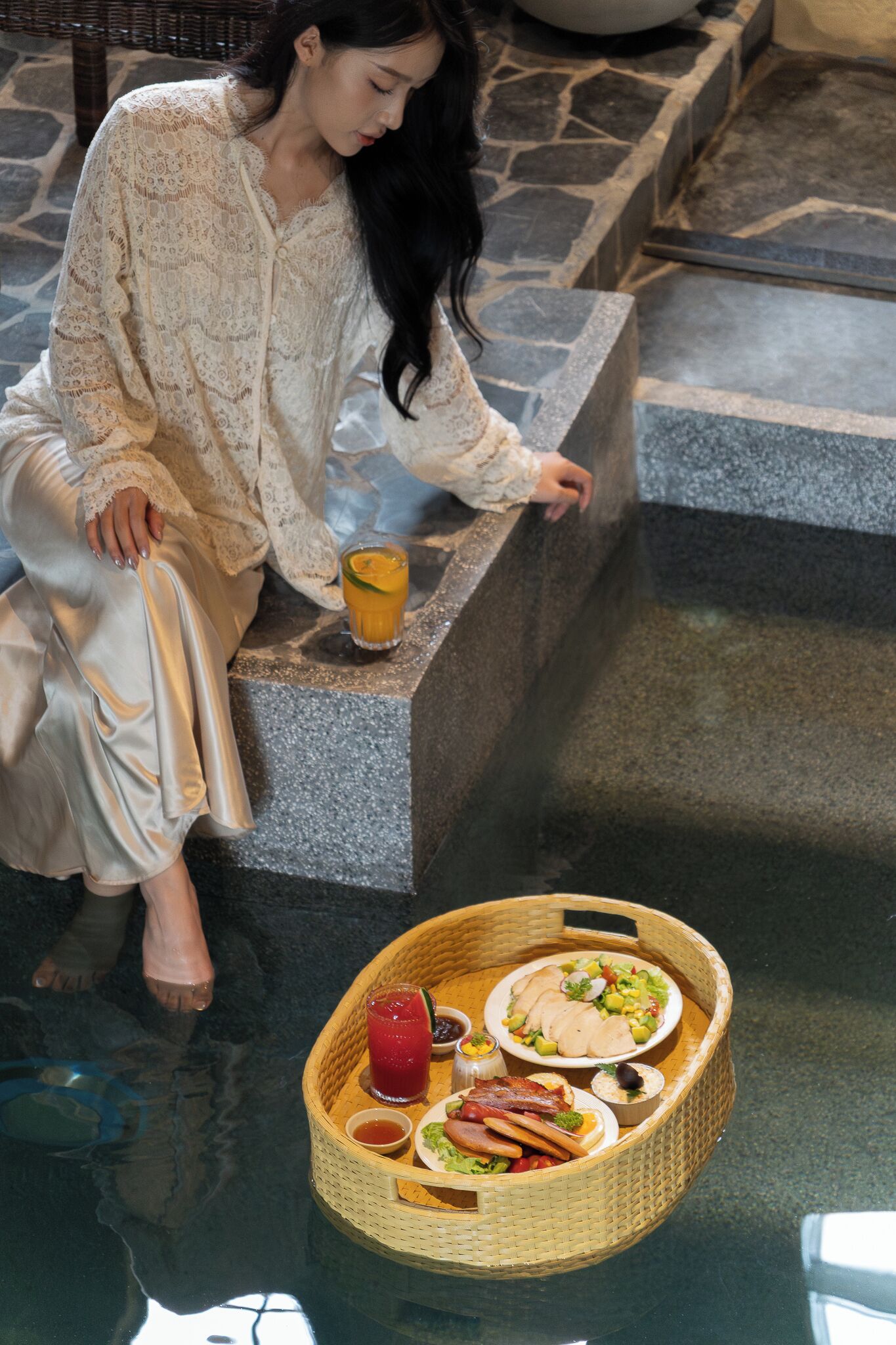 Tägliches nach Wunsch zubereitetes Frühstück (260000 VND pro Person)