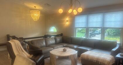 New Build, Private Beach, Central Air, Big Yard, Firepit, Wine Bar